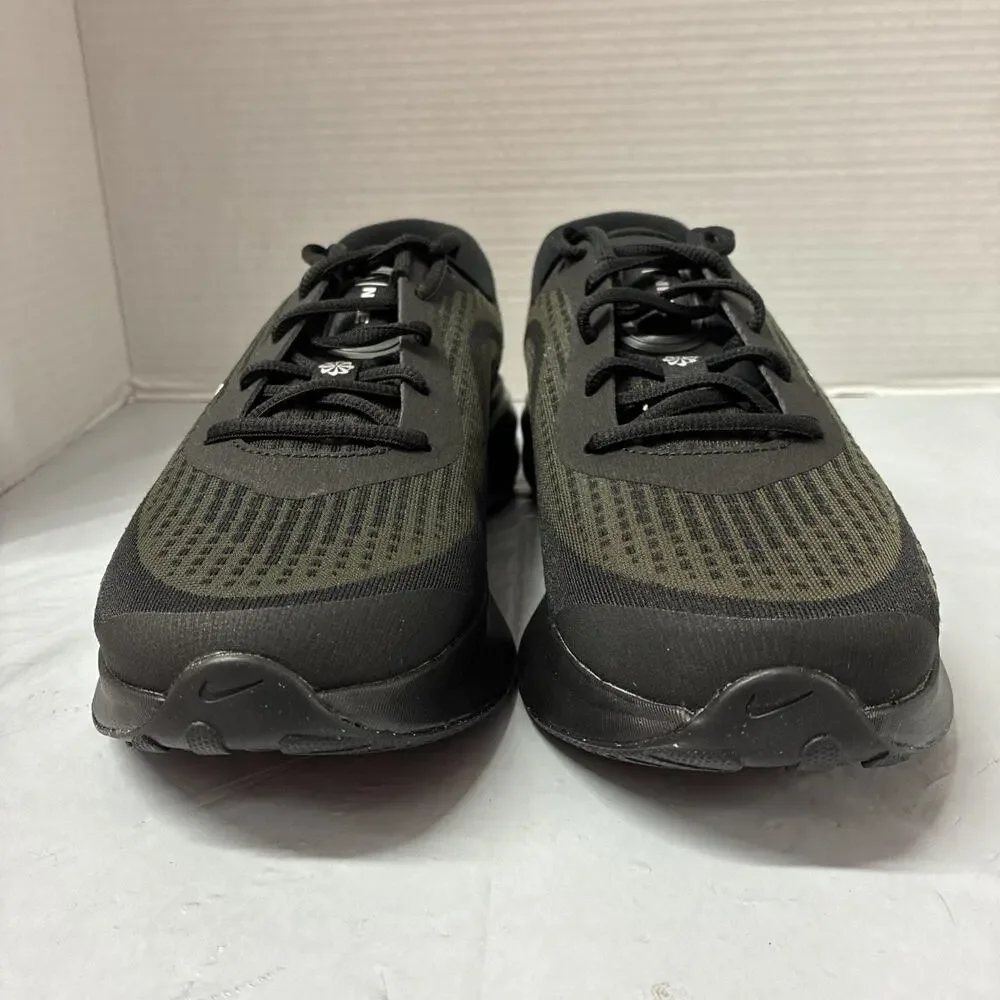 Nike Journey Run Shoes Men’s Size 8.5 Black Metallic Silver Running Sneaker NWOB